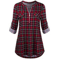 Plaid Tunic