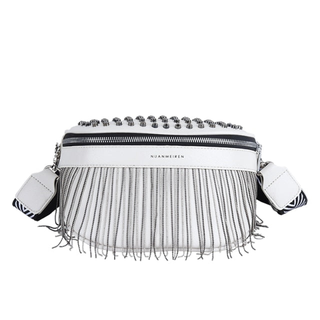 Faith Tassel Leather Bag